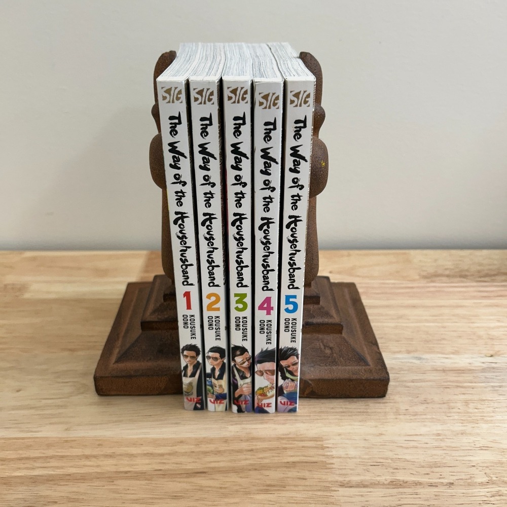 The Way of‎ the Househusband Vol 1-5 Manga English VIZ Media Lot
